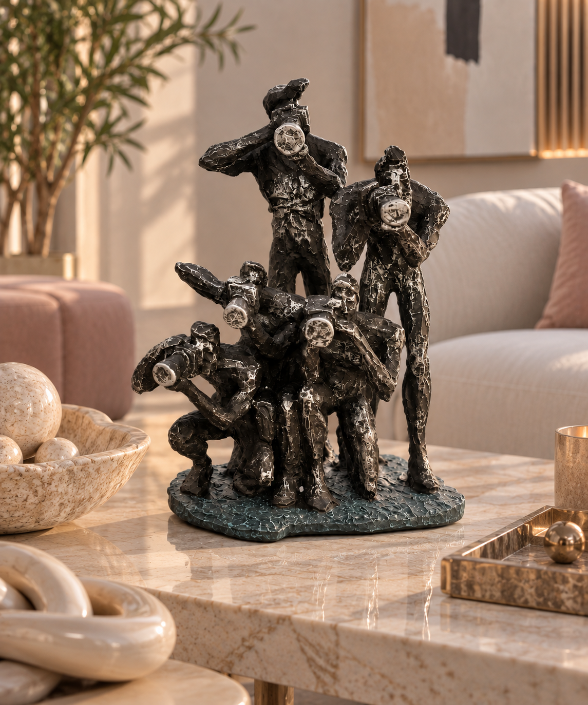 Paparazzi Statement Sculpture