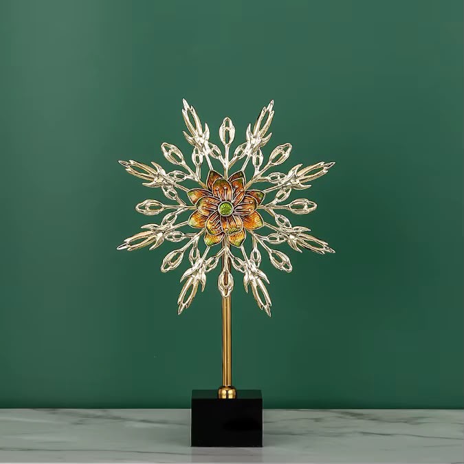 Radiant Flower Sculpture