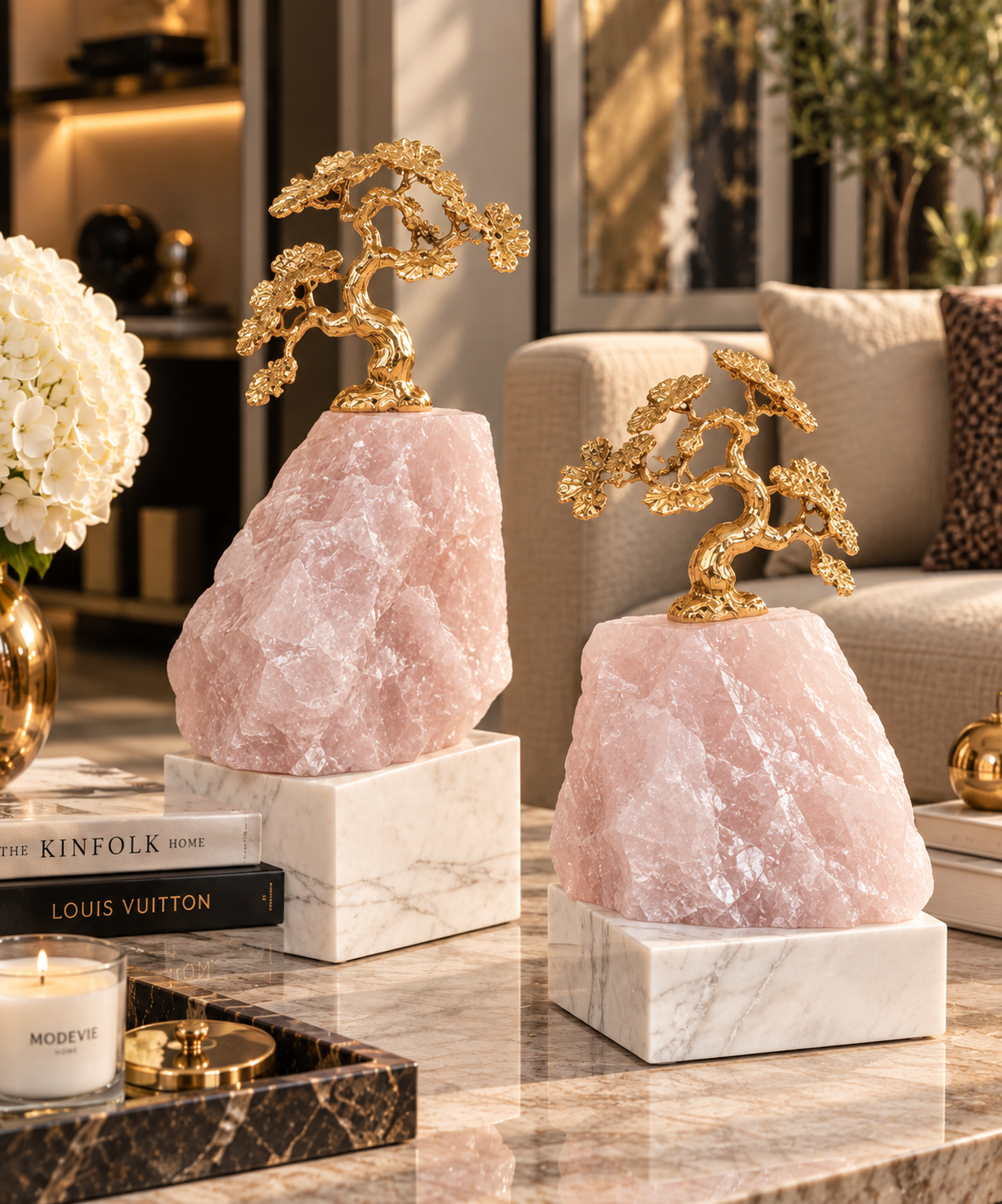 Quartz Bonsai Set