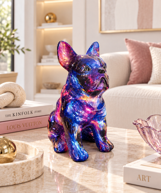 Galaxy French Bulldog Decorative Figure