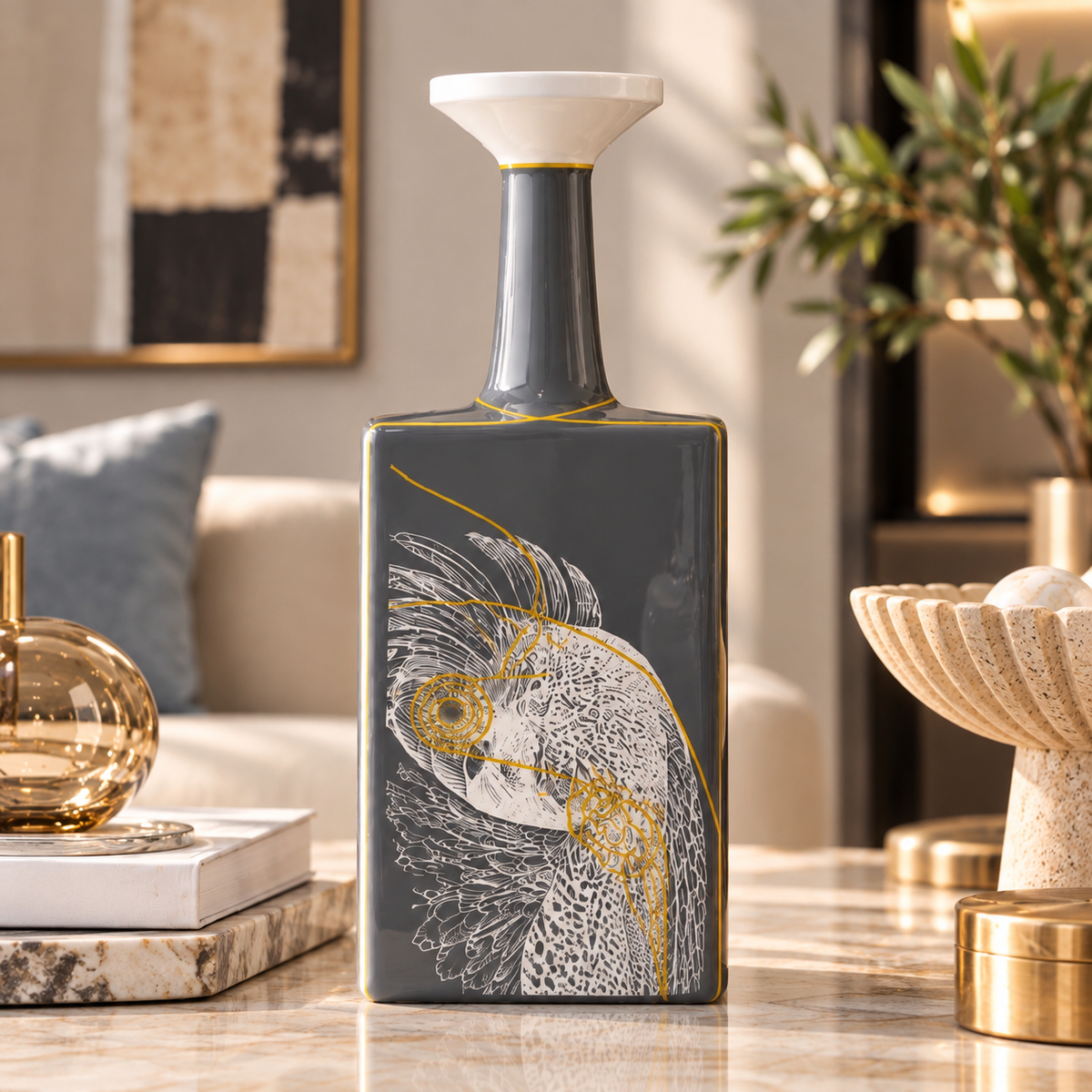 Artistic Bird Vases