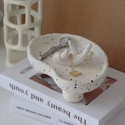 Speckled Decorative Tray