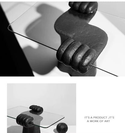 Whale Hand Display Table