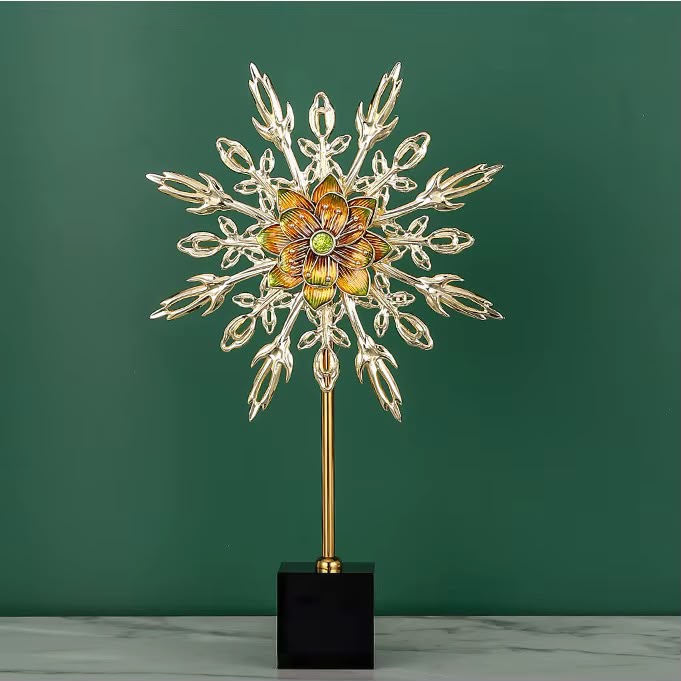 Radiant Flower Sculpture