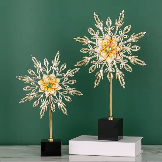 Radiant Flower Sculpture