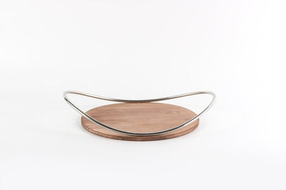 Wood & Metal Decorative Tray