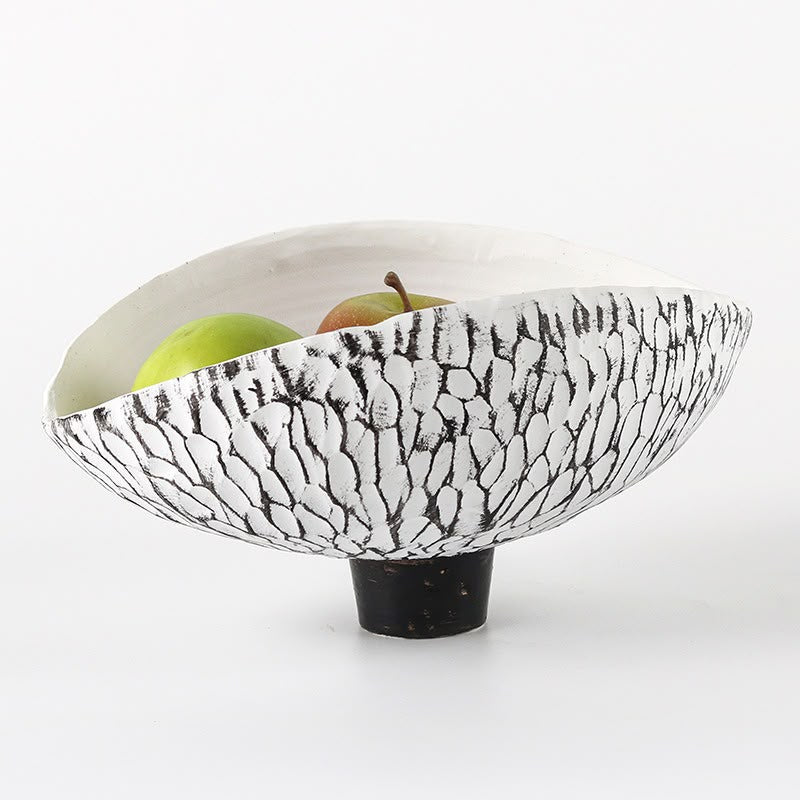 Textured Decorative Fruit Bowl