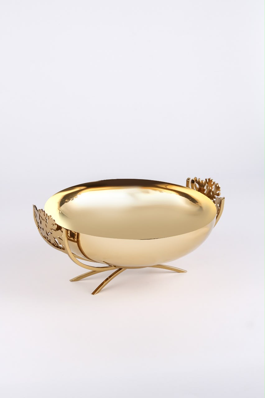 Gold Serving Bowl