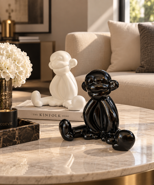 Monkey Sculpture Set