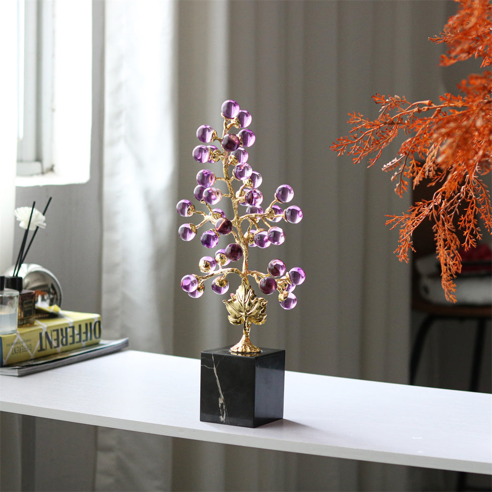 Crystal Money Tree Sculpture